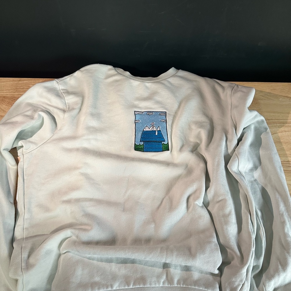 Ripndip light blue sweater snoopy